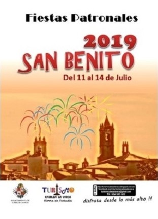 Fiestas en honor a San Benito 2019 Cabeza la Vaca